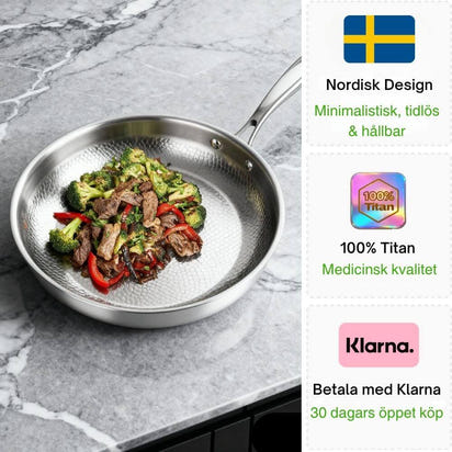 Premium Titan Stekpanna