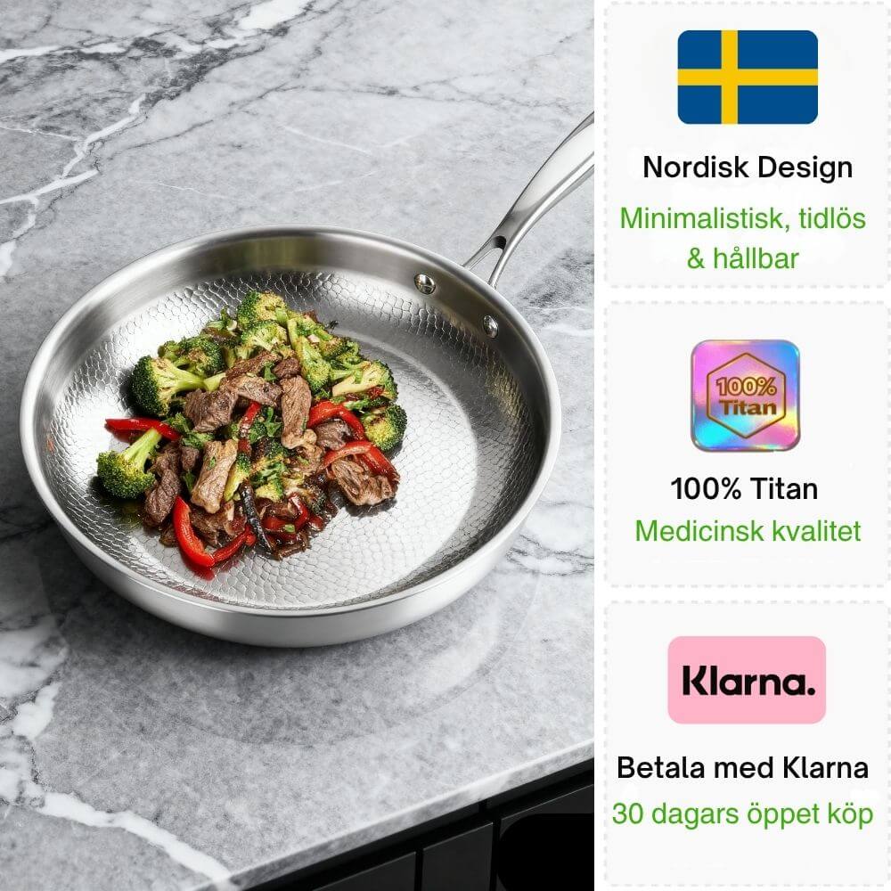 Premium Titan Stekpanna