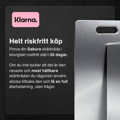 Stål Skärbräda Komplettpaket