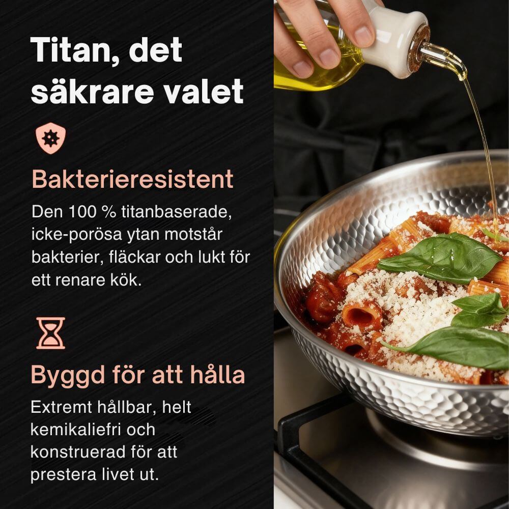 Premium Titan Stekpanna