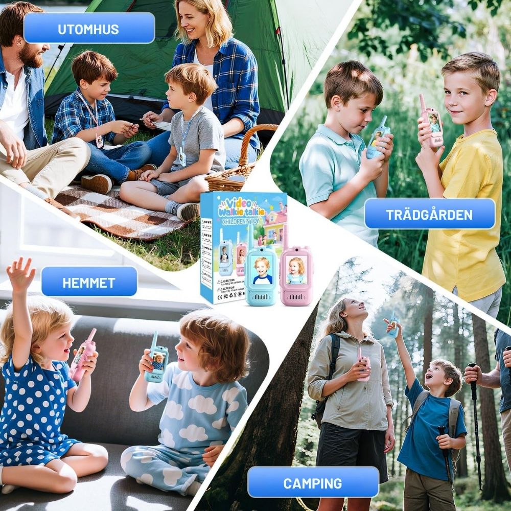 BuddyTalk™ - Video Walkie Talkies för Barn