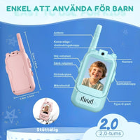 BuddyTalk™ - Video Walkie Talkies för Barn