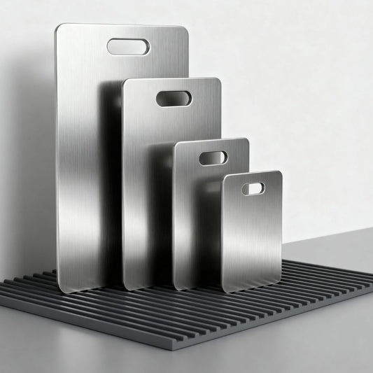 Stål Skärbräda Komplettpaket